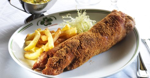 Pied de cochon pané