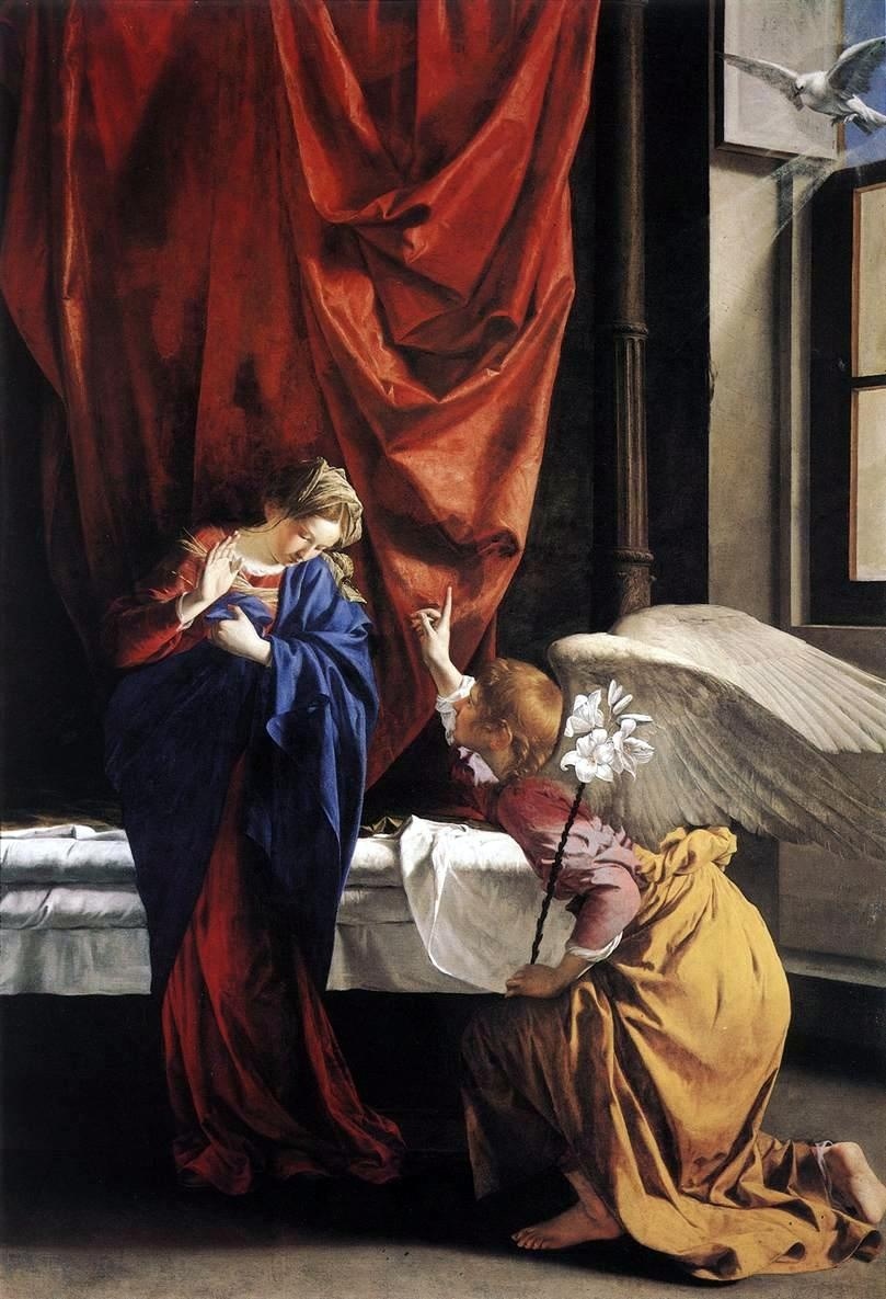 Orazio Gentileschi Annunciation